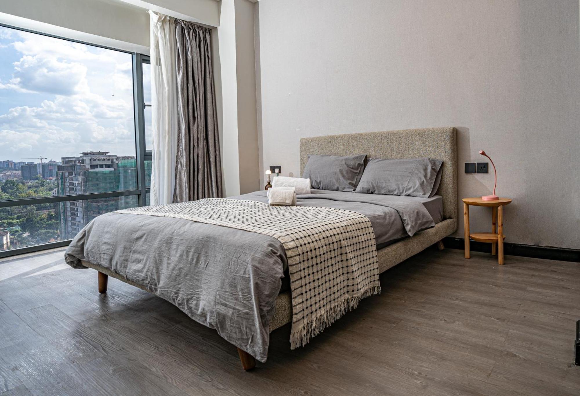 Escada Studio & 2-Bedroom, Rooftop Swimming Pool, Gym, Workspace, Wonderiss Homes Westland Living Nairobi Exterior photo