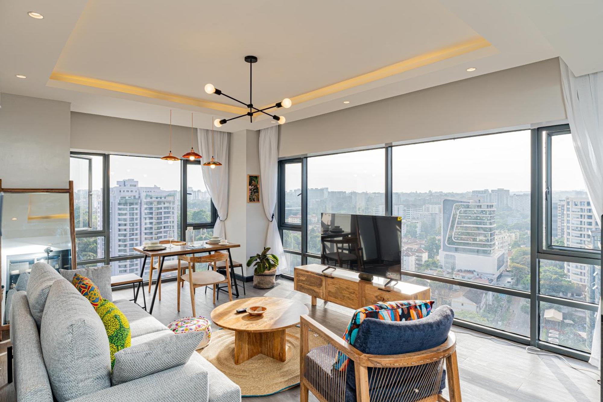 Escada Studio & 2-Bedroom, Rooftop Swimming Pool, Gym, Workspace, Wonderiss Homes Westland Living Nairobi Exterior photo